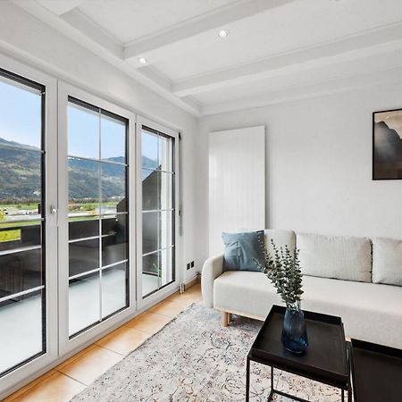 Sonniges Apartment Mit Traumhaftem Bergblick Buchs  Esterno foto