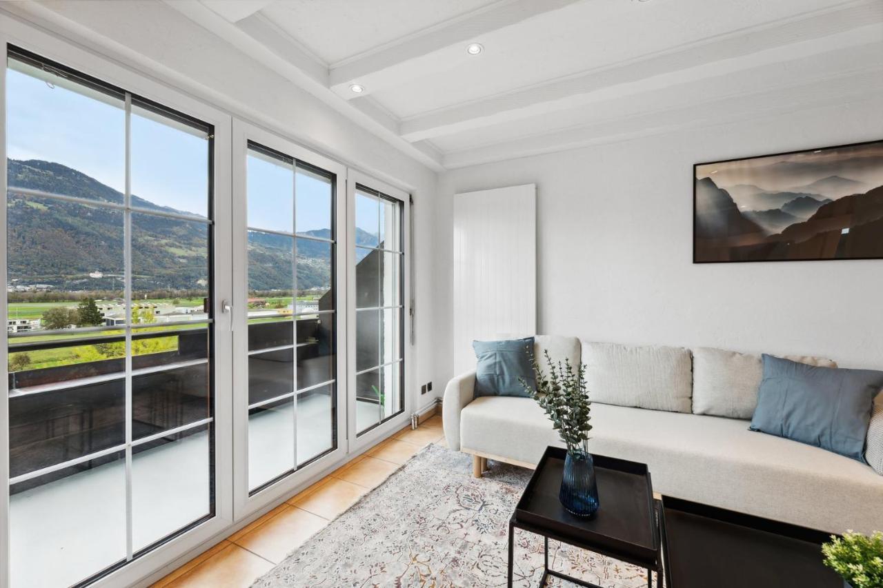 Sonniges Apartment Mit Traumhaftem Bergblick Buchs  Esterno foto